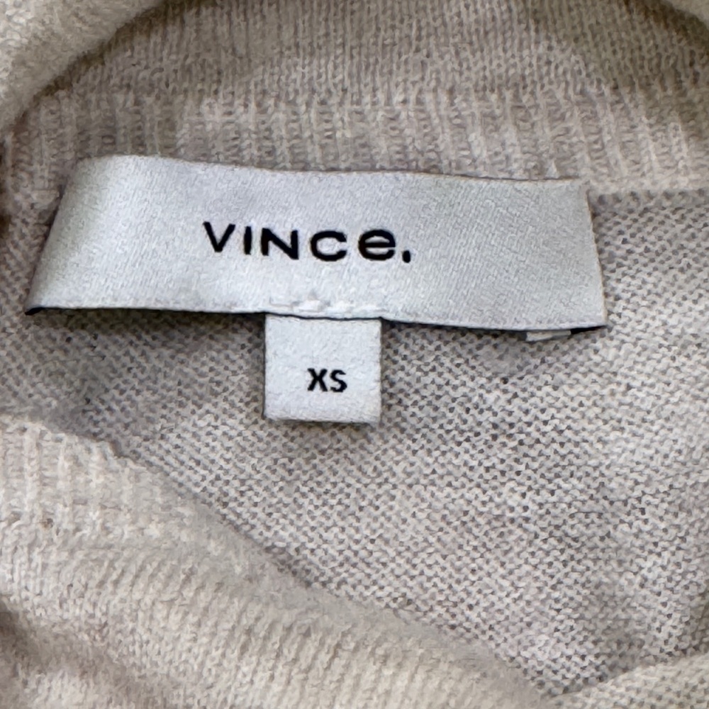 Vince Wool and Cashmere Blend Mock Neck Sweater - Picture 5 of 7